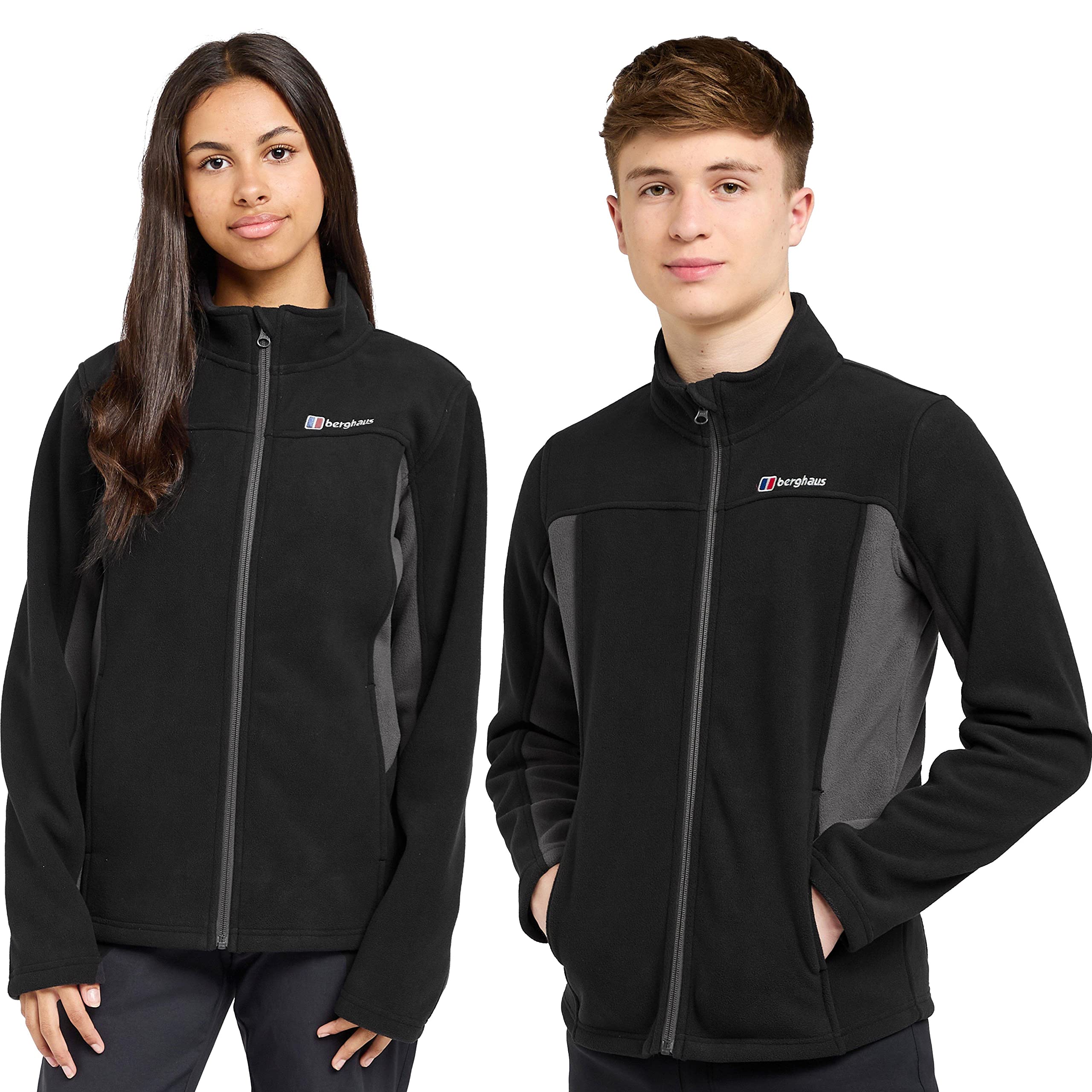 Berghaus Kids' Tyndrum Fleece Jacket Black 5-6Y