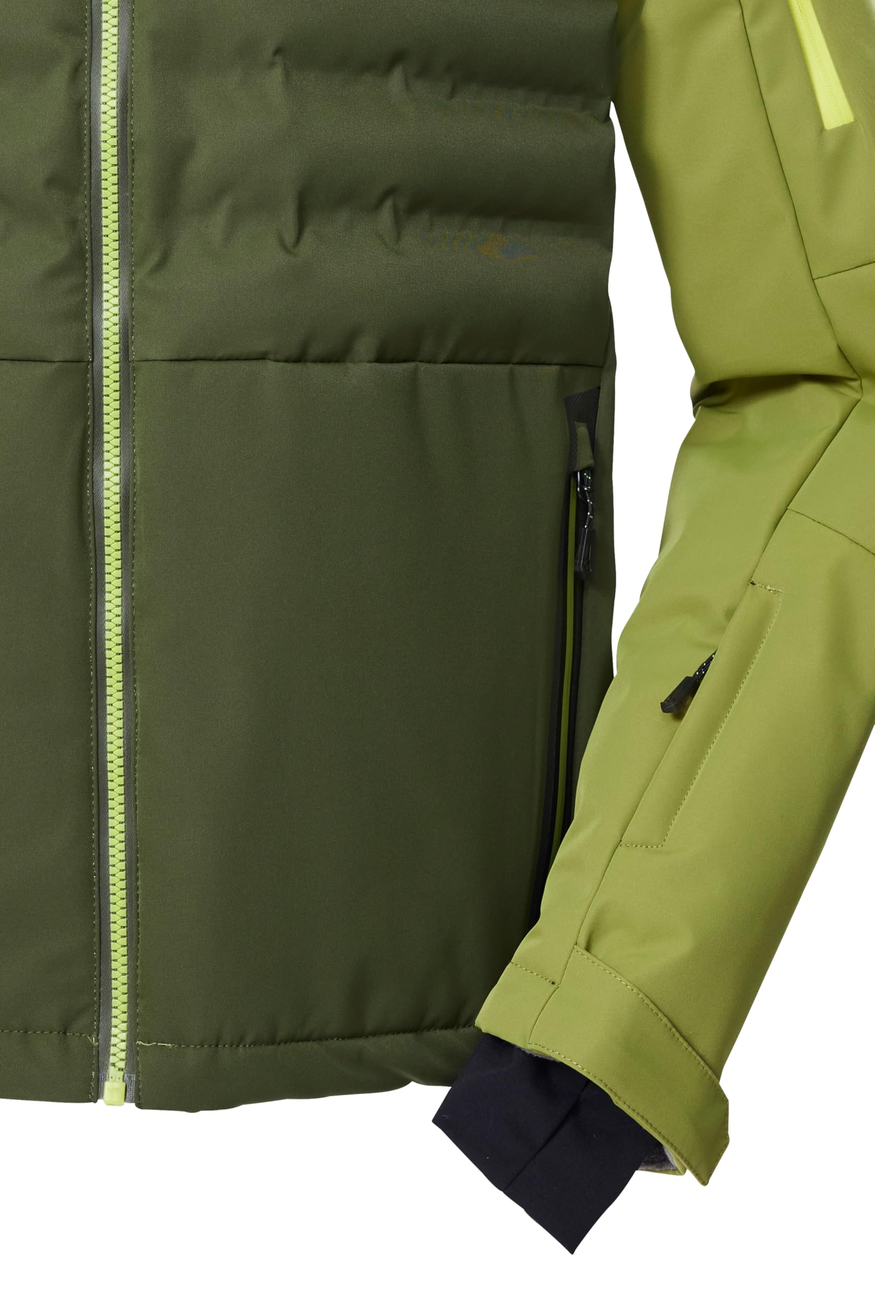Killtec Herren Ksw 72 Mn Ski Jckt Hybridjacke/Steppjacke mit abzipbarer Kapuze und Schneefang