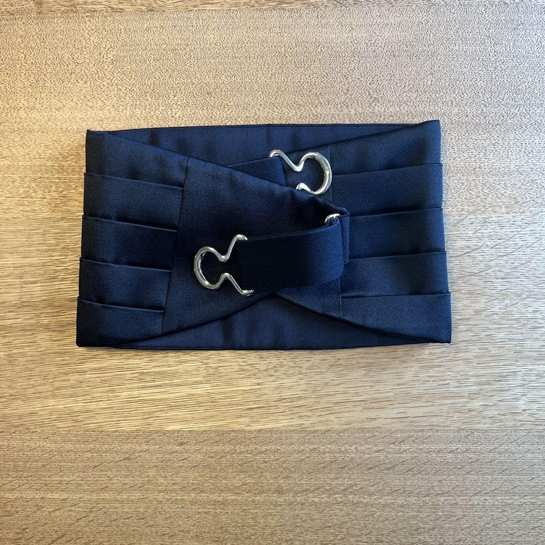 Amazon.co.jp: BARNEYS NEW YORK ボウタイ&カマーバンドセットシルク  