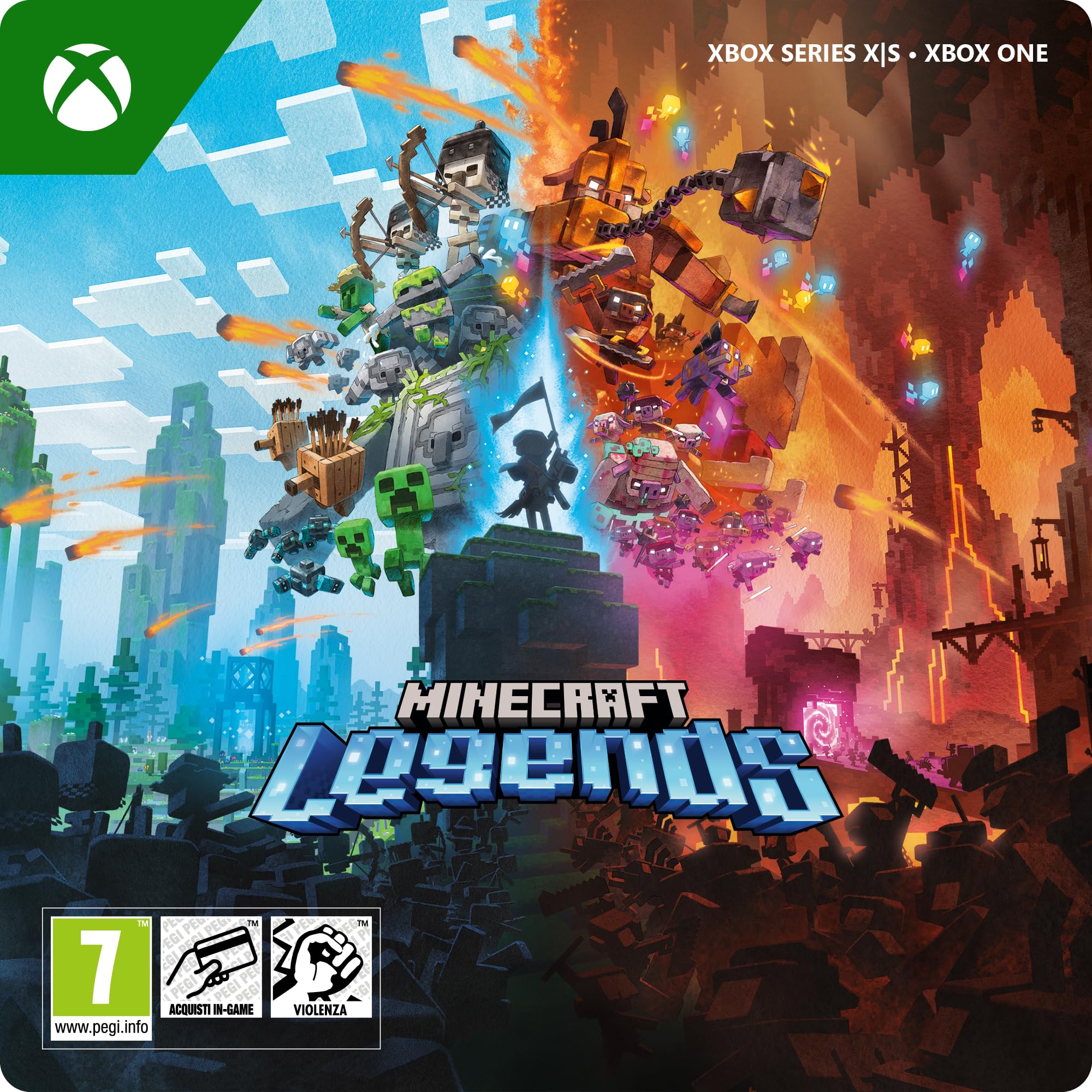 Minecraft Legends Standard Edition, Xbox One/Series X/S, Codice download