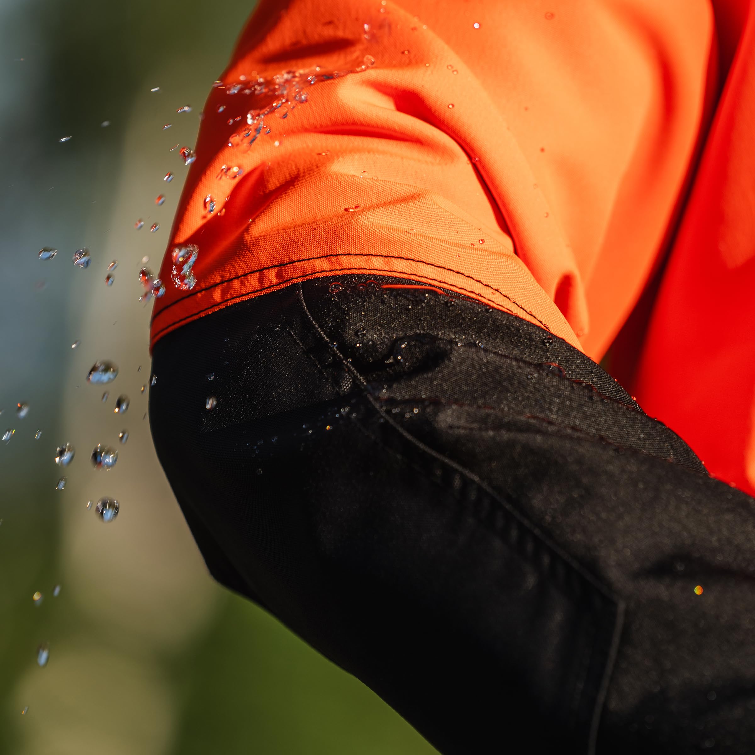 Oregon Protect Pro Veste Haute Visibilité, EPI Professionnel Toutes Saisons, Déperlante, Respirante, Bandes Réfléchissantes, 5 Poches, pour Tronçonneuse, Travaux Forestiers et Extérieurs