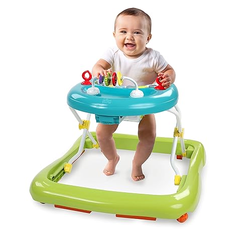 Miniatura 3 de Sesame Street I Spot Elmo Bright Starts Baby Walker con marco fácil de plegar para almacenamiento multicolor edad 6-12 meses