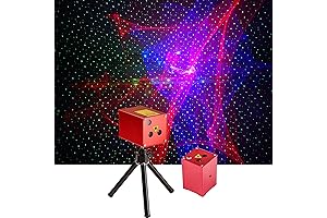 RGB Mini Laser Projector: Enhance Any Party or Event with Vibrant Illumination