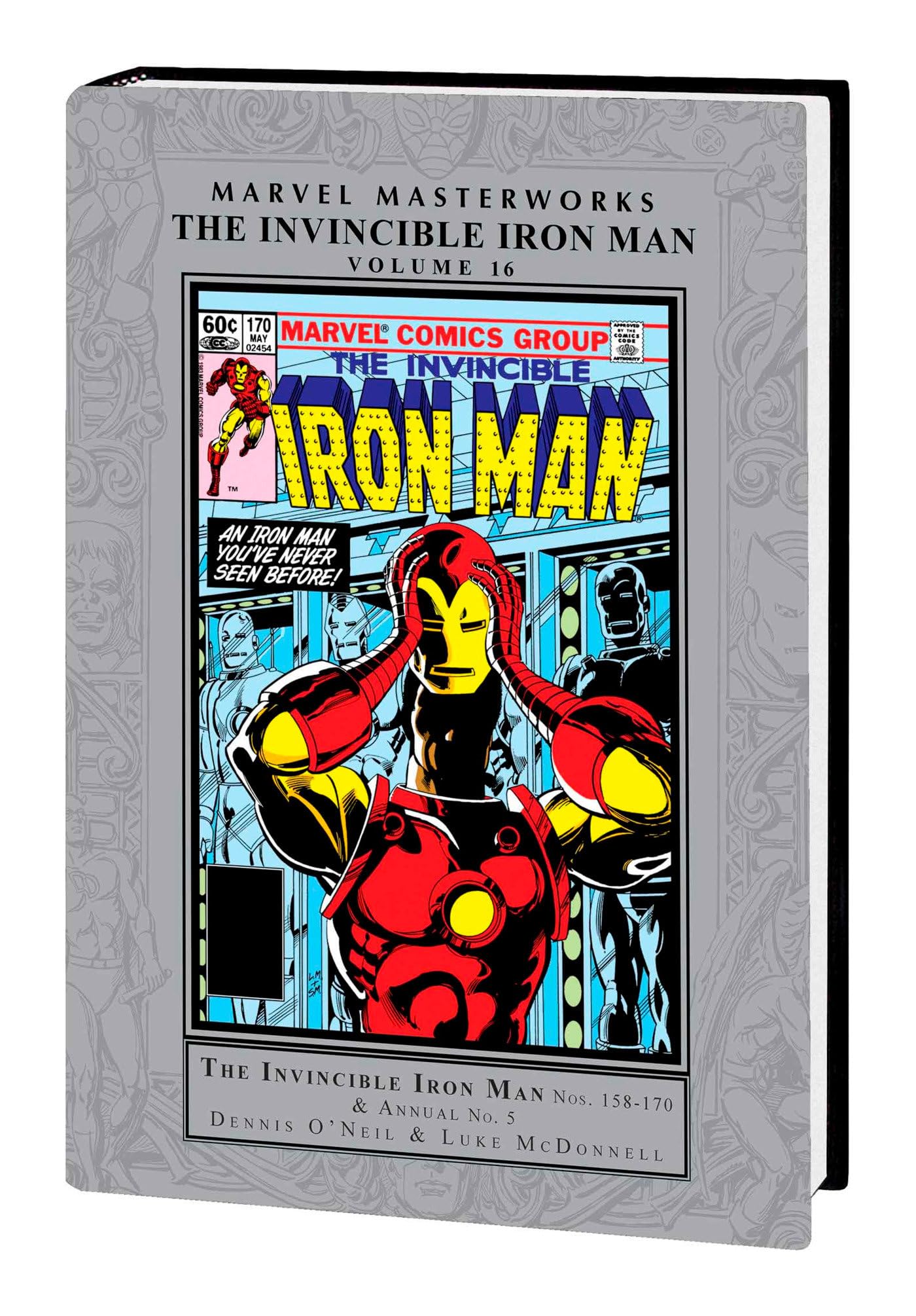 MARVEL MASTERWORKS INVINCIBLE IRON MAN VOLUME 16 HARDCOVER (360 Pages) Hardback