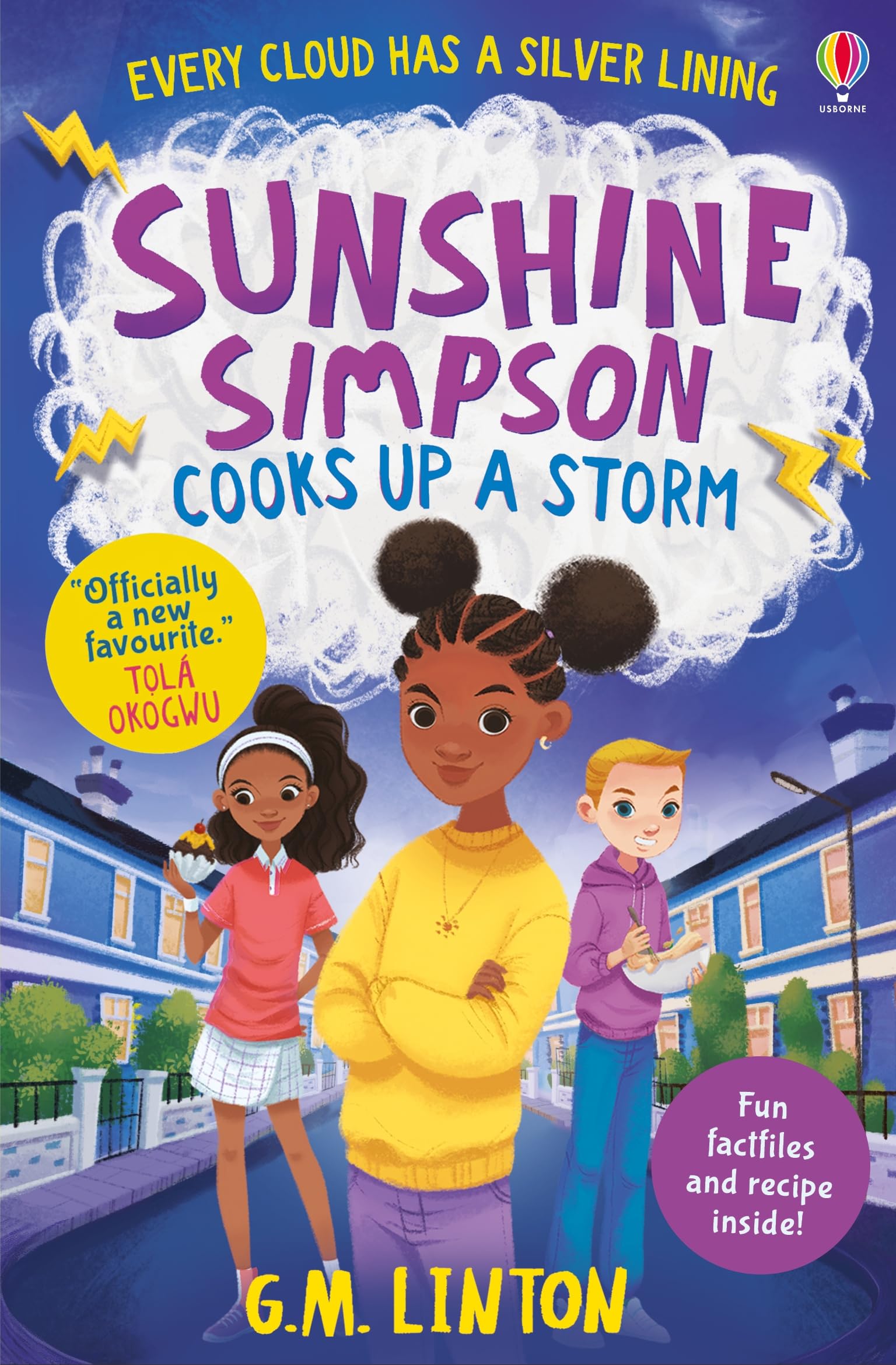 G.M. Linton Sunshine Simpson Cooks Up a Storm Paperback Book