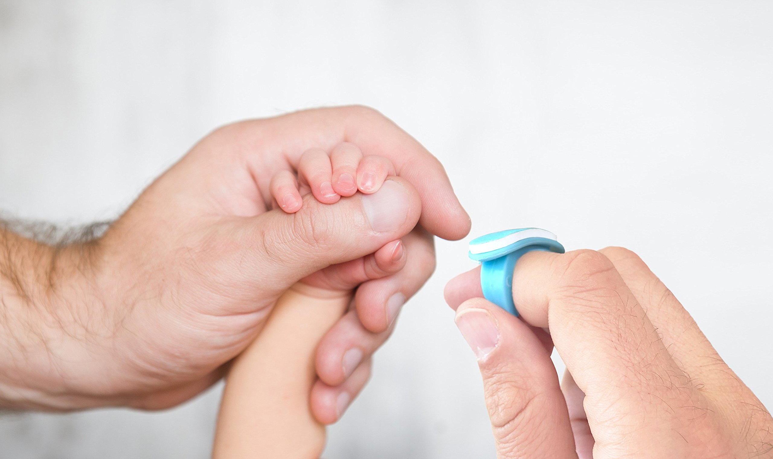 bebon® - Cura delle unghie per neonati, pratico set per la cura delle unghie dei neonati a partire da 0 mesi, idea regalo per le mamme in dolce attesa, 18 lime usa e getta