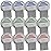 Lice Comb - (Pack of 12) Head Lice Treatment that\'s Individually Packaged Professional Stainless Steel Louse and Nit Combs Removes Eggs with Rounded Tips for Comfort
