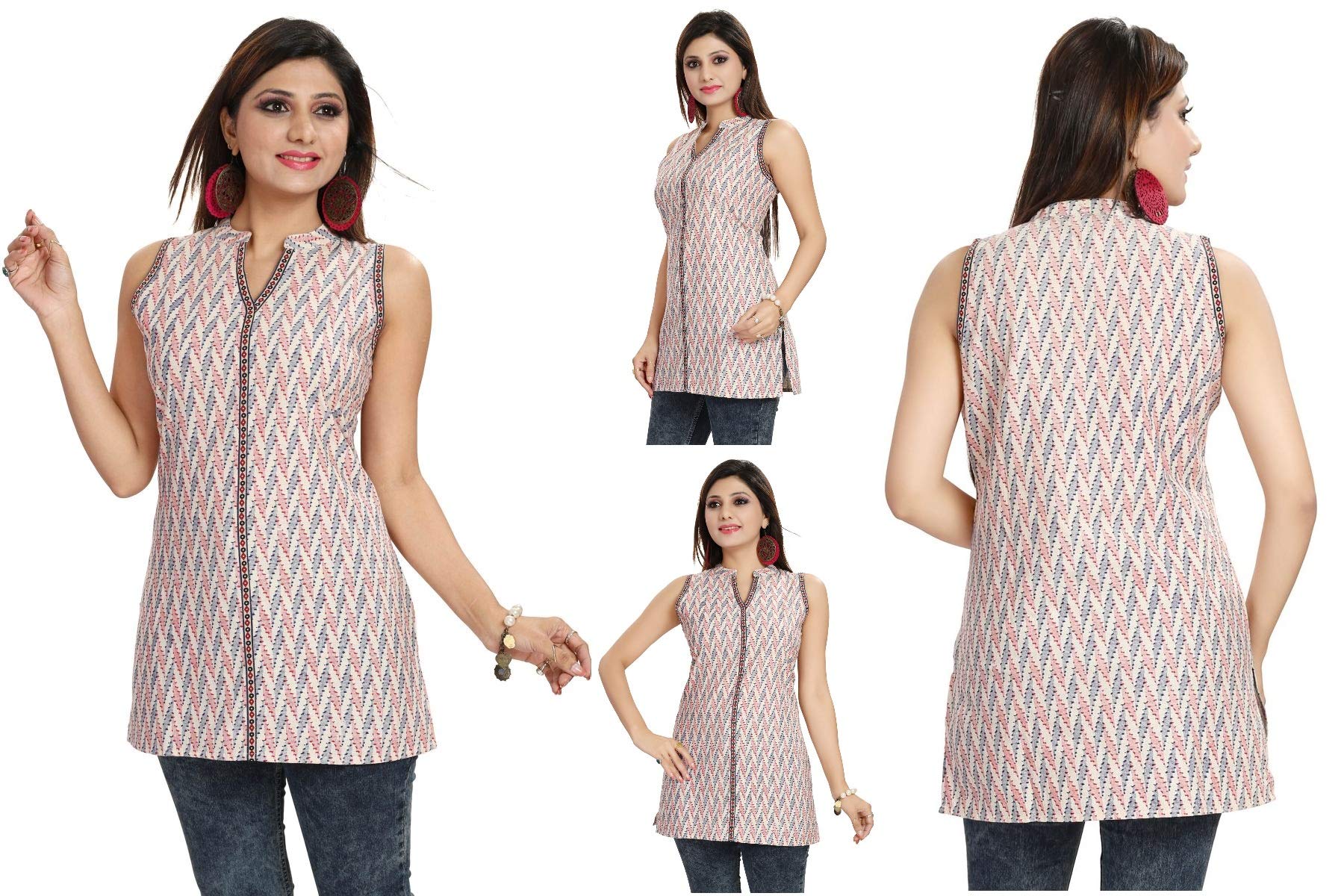 Unifiedclothes Women Fashion Fancy Indian Kurti Tunic Kurta Top Shirt Dress MM98
