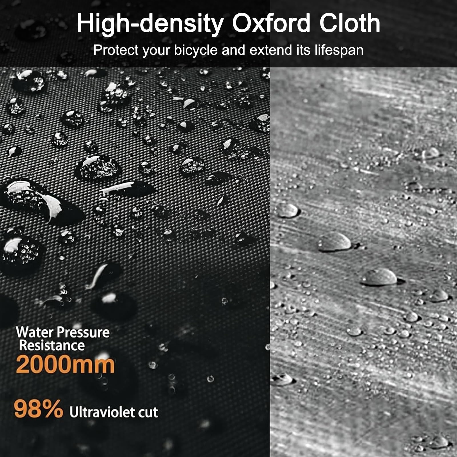 Abris Velo Extérieur Tente de Stockage Imperméable Oxford pour Motos