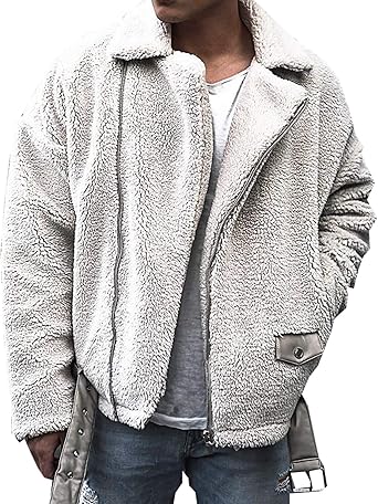 sherpa jacket men's amazon