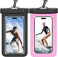 Vista 15 de Funda impermeable compatible con iPhone 14 Pro Max/13/12/11/XR/X/SE/8/7, Galaxy S22/S21 Google hasta 7.5 pulgadas IPX8 Dry Bag Vacation Essentials