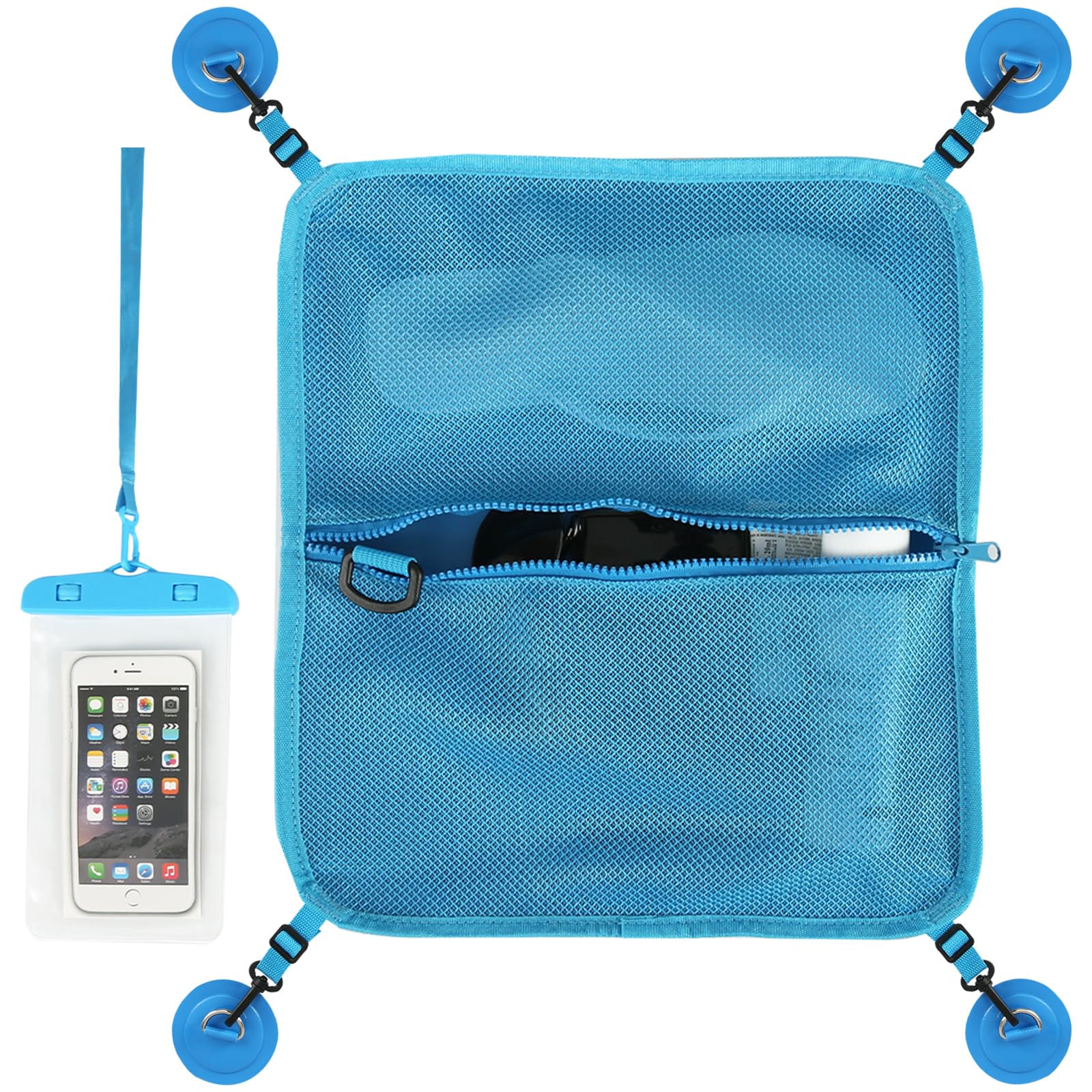 MORXPLOR Paddle board Deck Bag, Sup Accessories Mesh Storage Deck Bag