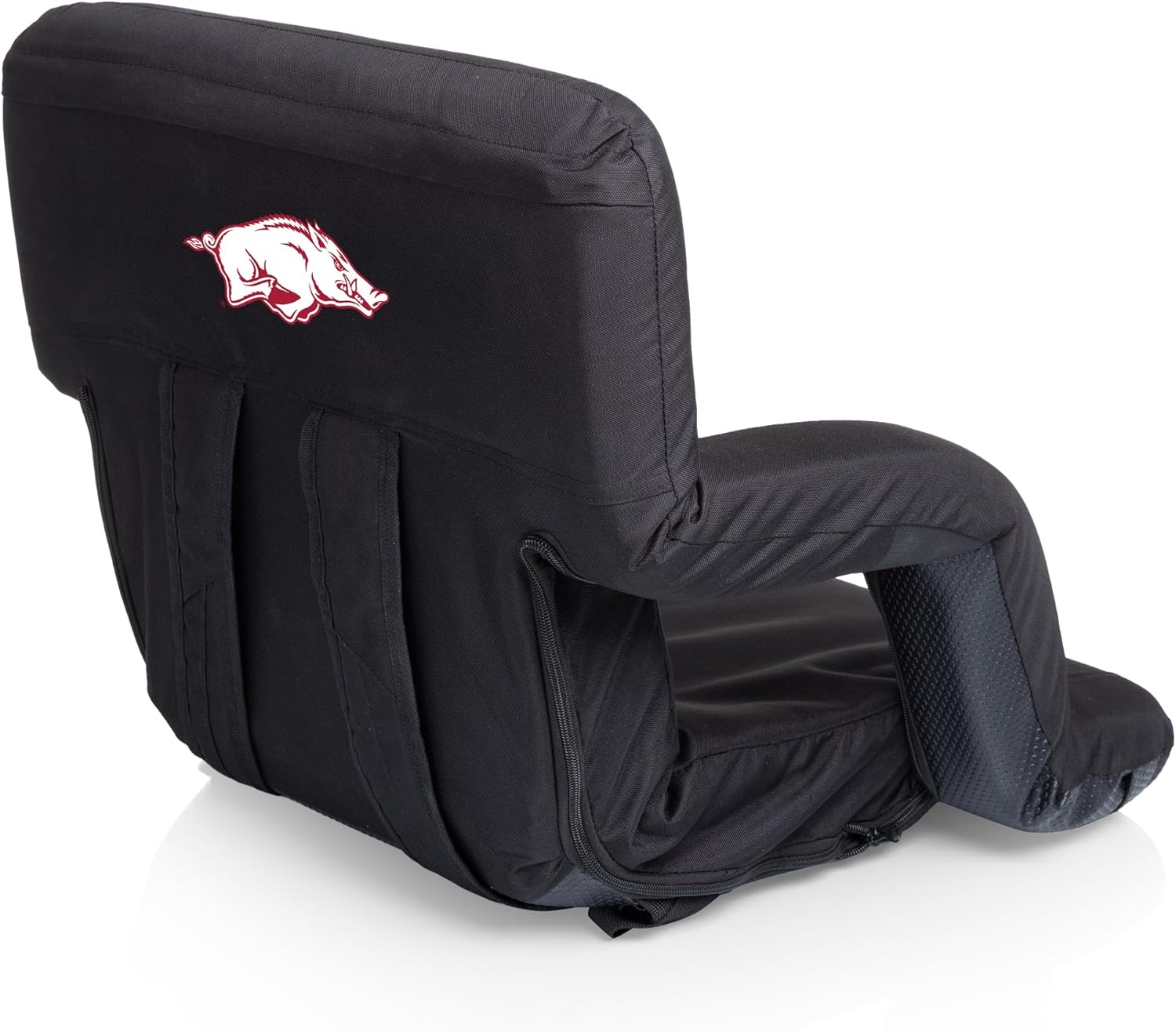 PICNIC TIME NCAA Ventura Reclining Stadium Back Support, Bleacher Seat, Beach Floor Chair