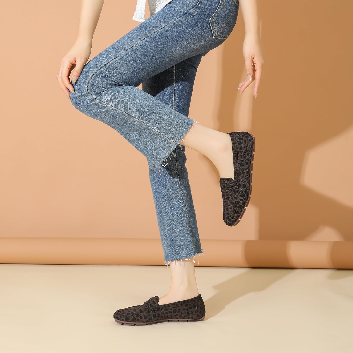 Loafer Shoes for Women Comfortable Casual Women's Loafer Shoes Flat Shoes - Image 2