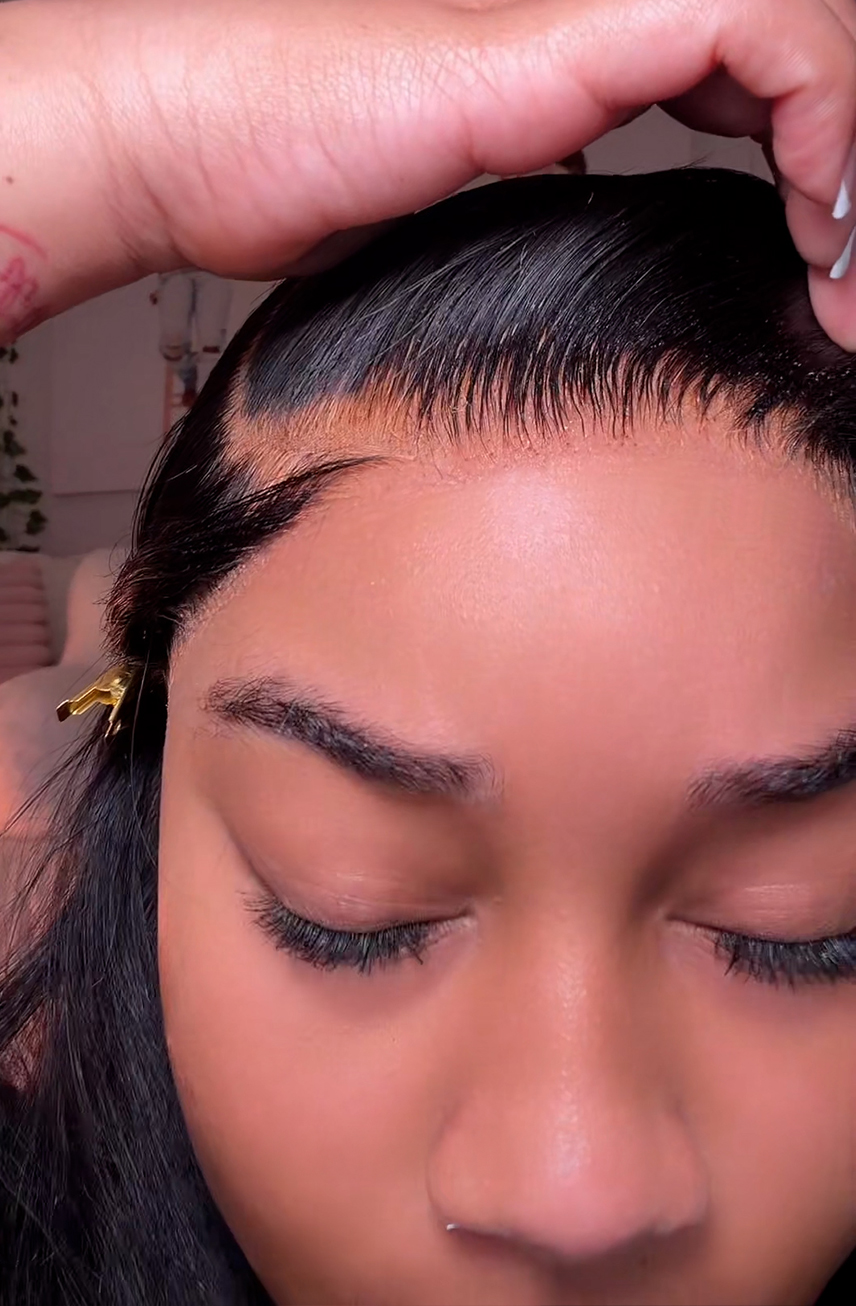 Amazon.com : Hermosa 13x6 HD Lace Front Wigs Human Hair 180
