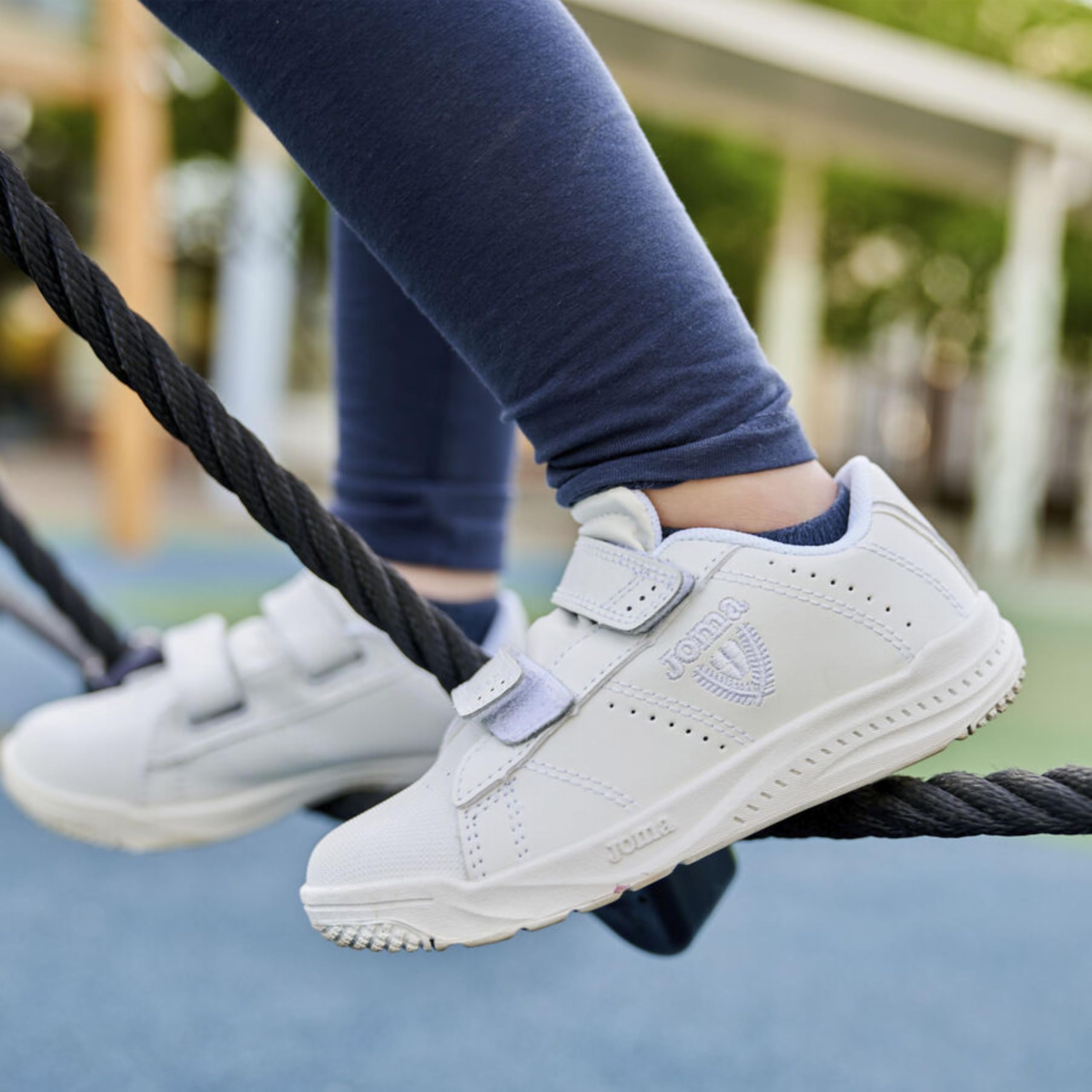 Joma Unisex Kinder Serie Play Jr Lekko atletyka, biały, 40 EU