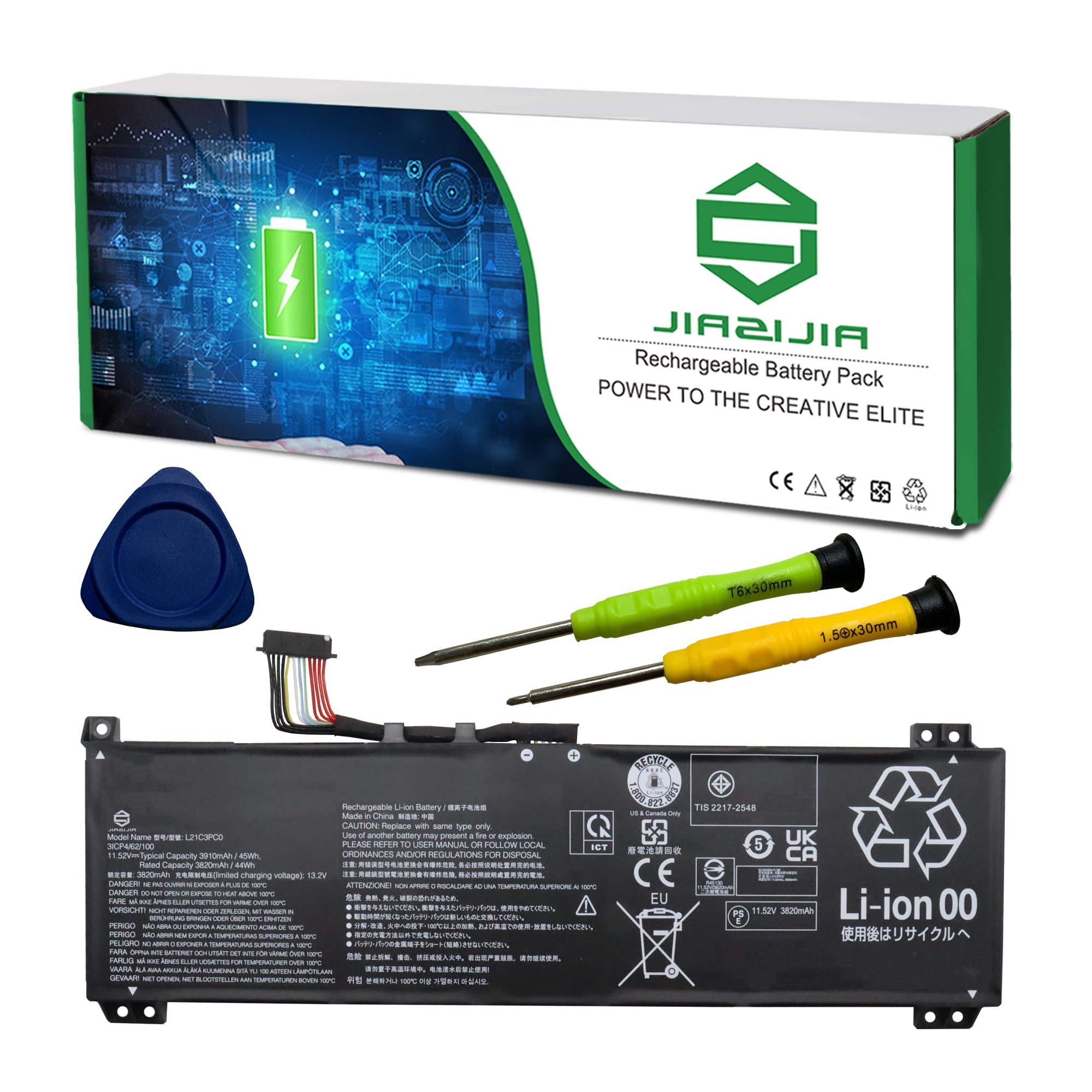 ★バッテリー良好★ 第11世代Corei5 15.6インチ Lenovo H11 Amazon.com: JIAZIJIA L21C3PC0 SB11F36369 5B11F36372 Laptop Battery