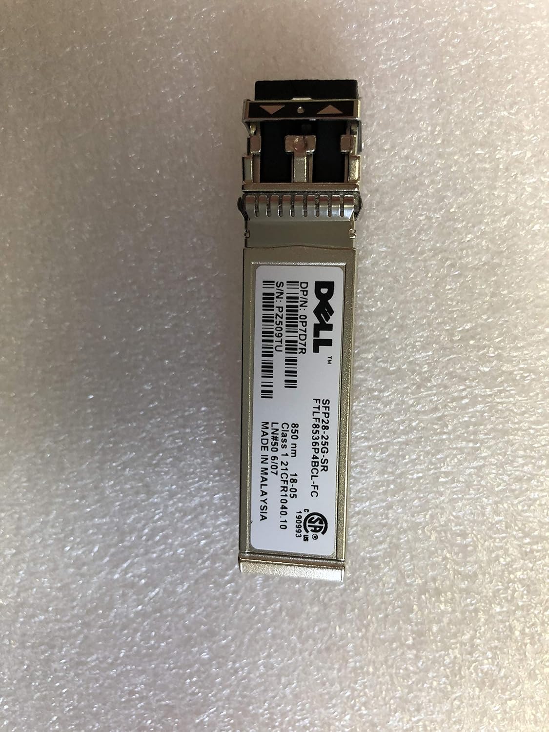 FTLF8536P4BCL 25GE Short Wave SFP+ Transceiver