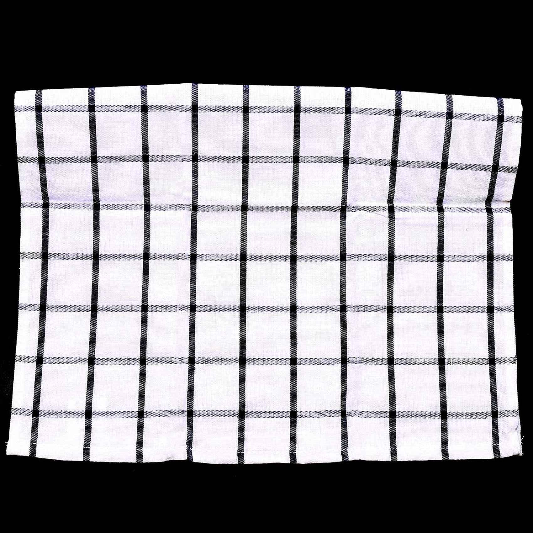 30 Pezzi di Alta qualità Blu Bianco Plaid Un Righe Strofinaccio Asciugamano da Cucina Tovagliolo Tovaglia 100% Cotone Tessuto