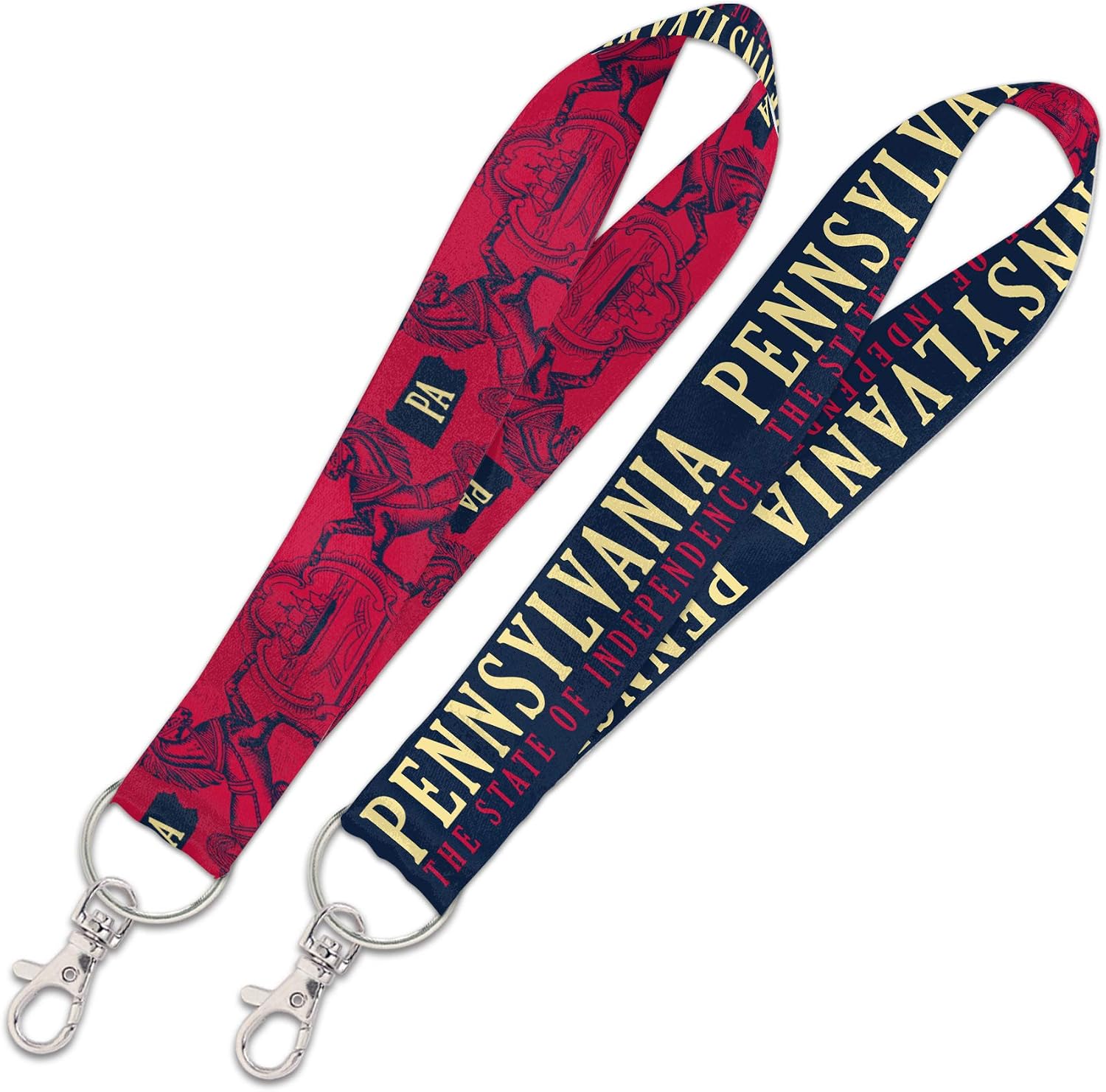 Destination Pennsylvania State/ Pennsylvania Lanyard Key Strap 1"State/ Pennsylvania Lanyard Key Strap 1", Multi, NA