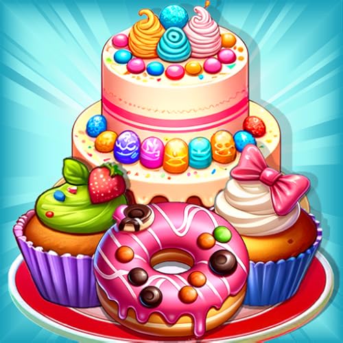 Tienda de panadería dulce Chef Mania | Juego de hornear pasteles y postres