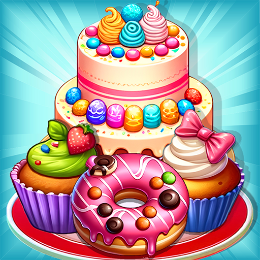 Tienda de panadería dulce Chef Mania | Juego de hornear pasteles y postres