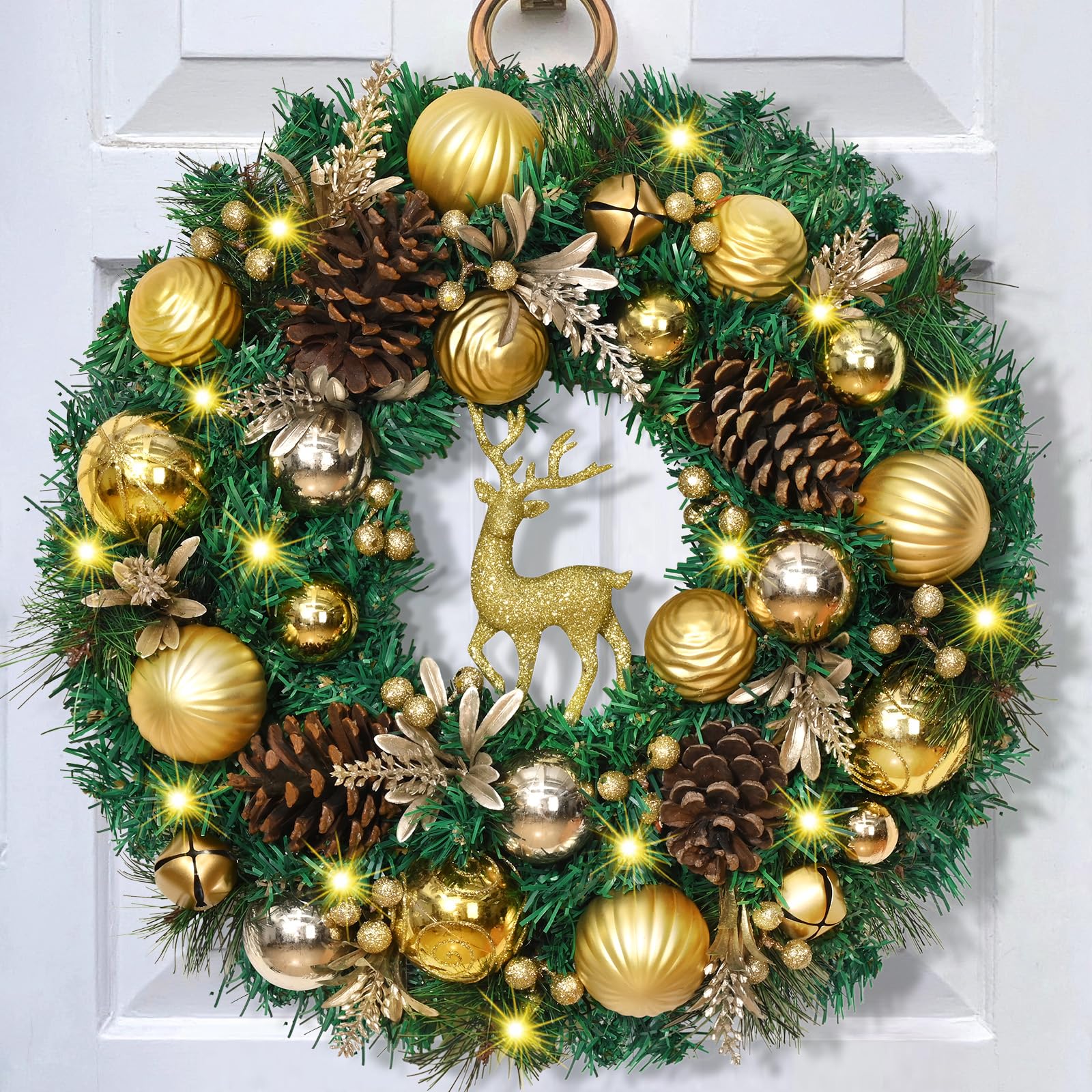 Amazon.com: Christmas Wreath Decorations - 16