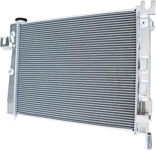 Miniatura 2 de Radiador de aluminio CU2813 para Dodge Ram 1500, 2500, 3500 5.7L V8 Pickup, 2 núcleos de fila