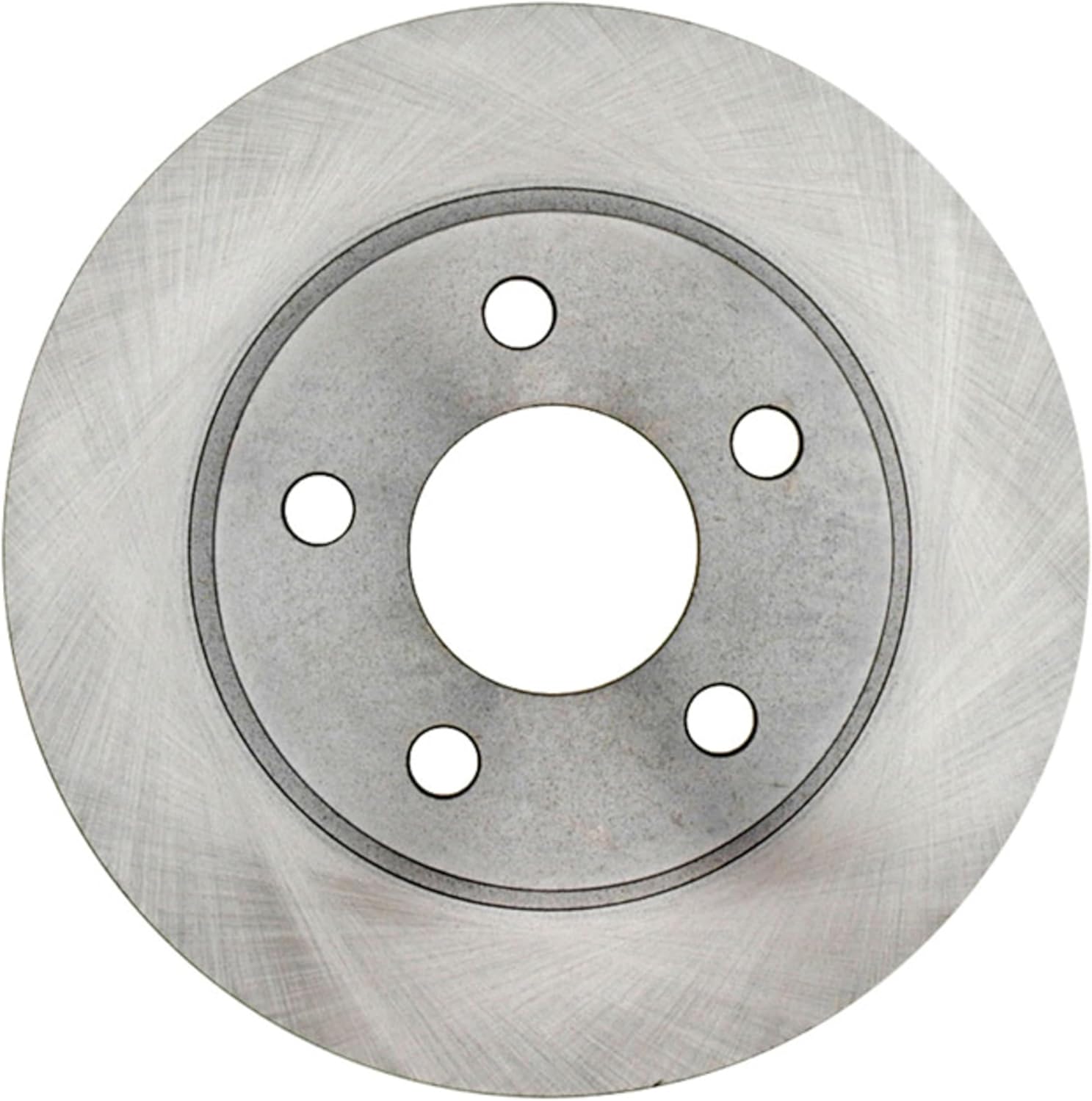 ACDelco Silver 18A953A (19241884) Non-Coated Rear Disc Brake Rotor