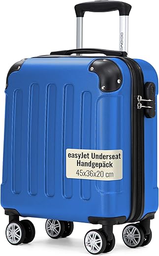Robuster BEIBYE Hartschalen-Trolley M in Blau – Leicht und belastbar