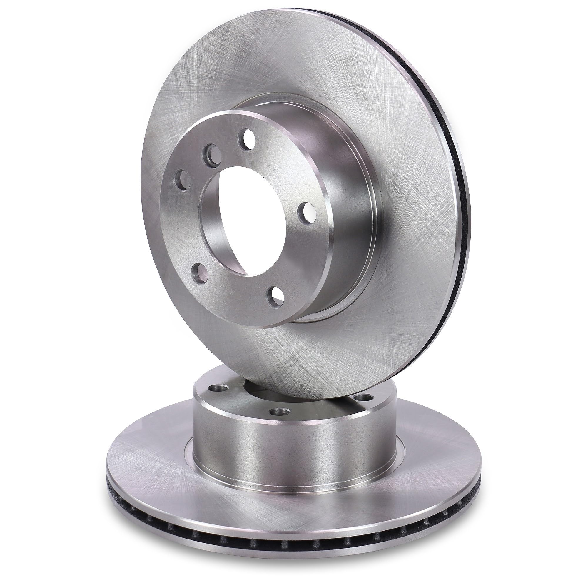 BESTPRICE Juego de frenos incl. discos de freno delanteros Ø 296 mm + traseros Ø 298 mm + pastillas de freno delanteras y traseras, compatible con BMW Serie 5 (E39), 5 Touring (E39)
