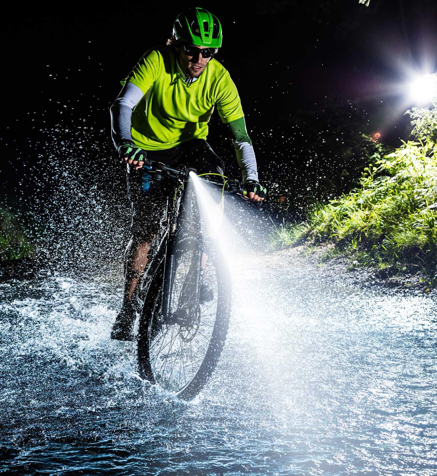 OnMeto Fahrradlicht Set,IPX5 Wasserdicht Frontfahrrad Lampe Rücklicht Fahrrad licht,USB Typ-C Wiederaufladbares Fahrradleuchten-Set fahrradlampe