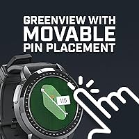 Vista 4 de Bushnell Golf iON Elite GPS Watch – Color Touchscreen, Slope‑Adjusted Yardages, 38,000+ Courses, Shot Tracker, USB‑C, Magnetic Charger