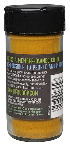 Miniatura 2 de Frontier Organic Spices, raíz de cúrcuma, 1.41 onzas (paquete de 4)