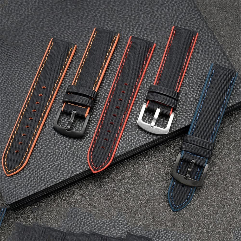 Watchdives Cinturini Per Orologi In Nylon Per Uomo, Cinturini Per - Foto 9