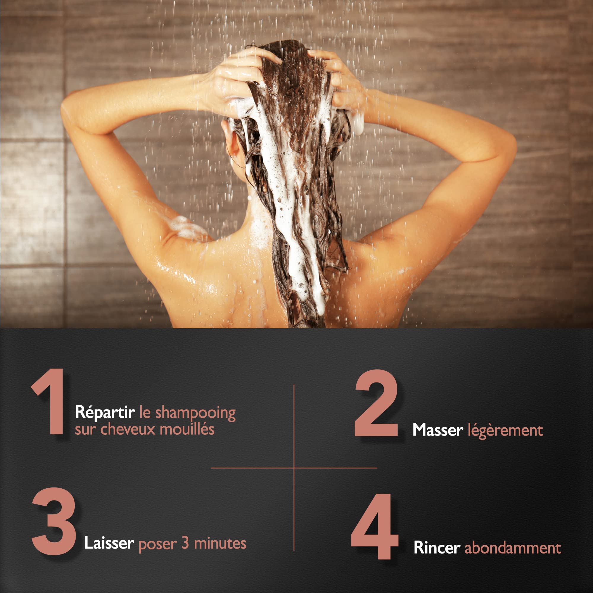 EUGENE PERMA Professionnel Shampoo Cura 2en1 Cheratina Frizz Control Anticrespo Per Capelli Epais/ricci/ribelli, 400 Millilitro
