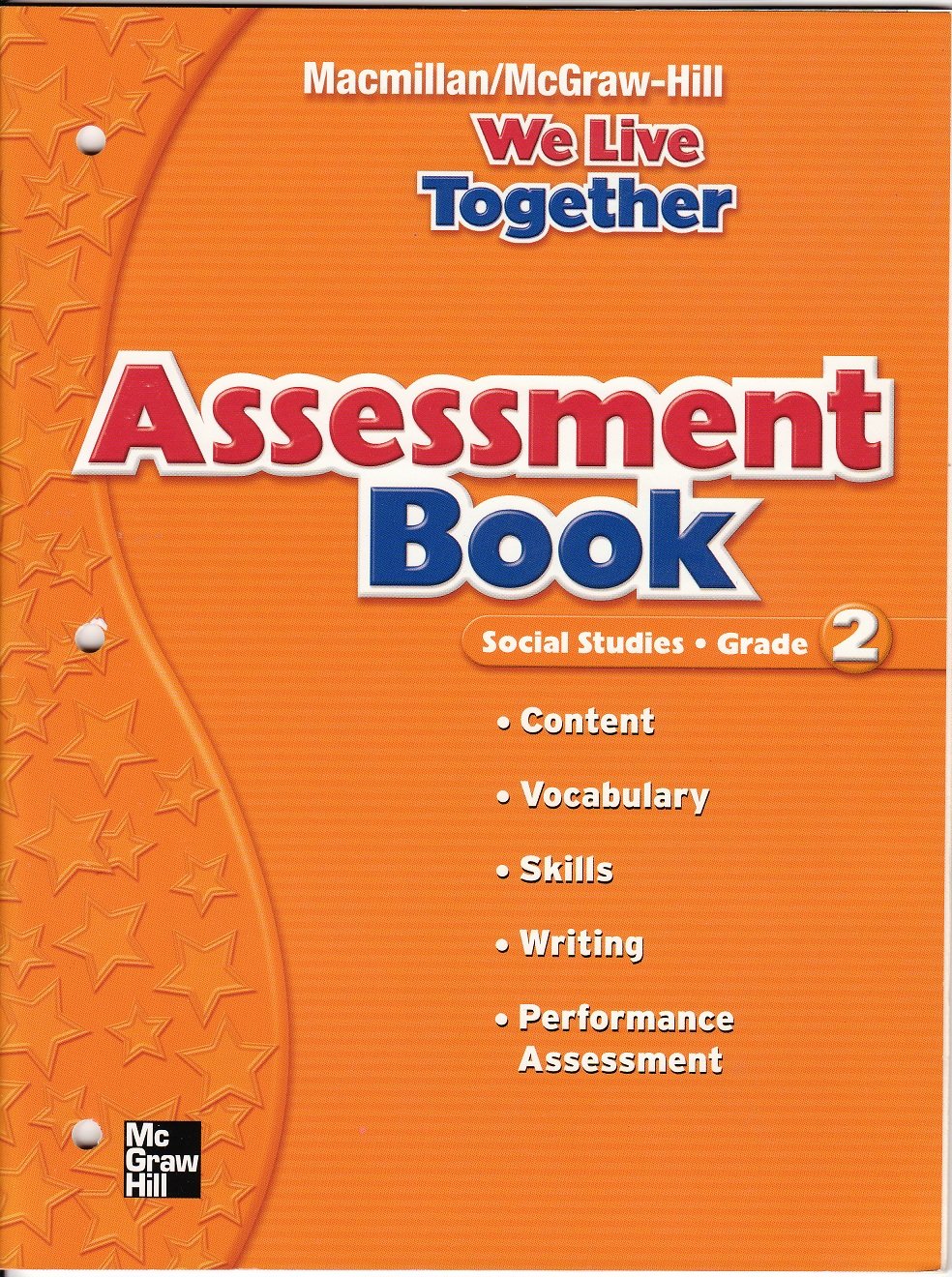 MacMillan McGrawHill Assessment Book We Live Together, Social Studies