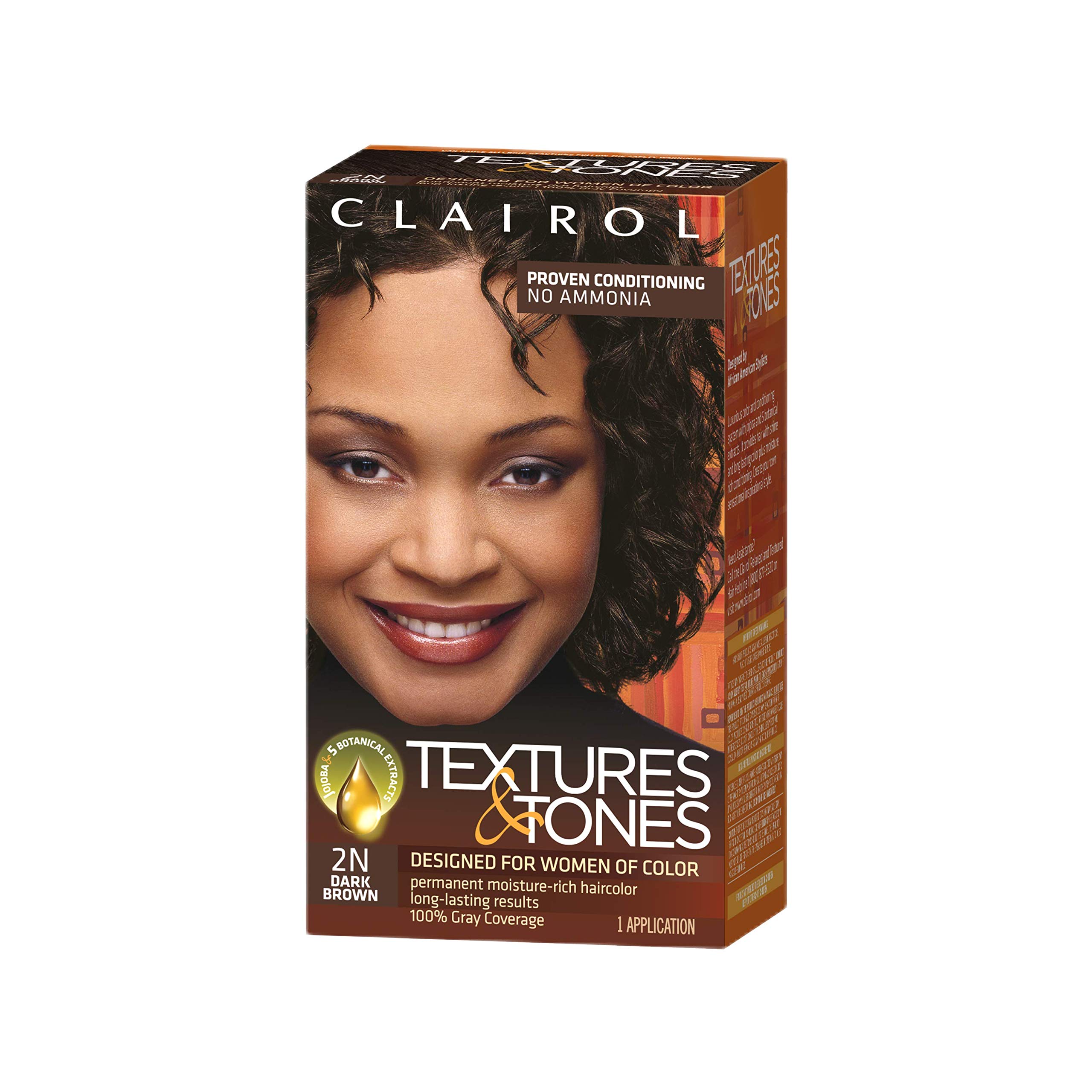 Buy Clairol Professional Texture and Tones Permanent Hair Color, Fade