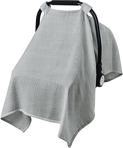 Funda de asiento de automóvil para bebé, funda de asiento de automóvil 100% de muselina, fundas universales para asiento de automóvil, funda de