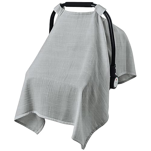 Funda de asiento de automóvil para bebé, funda de asiento de automóvil 100% de muselina, fundas universales para asiento de automóvil, funda de