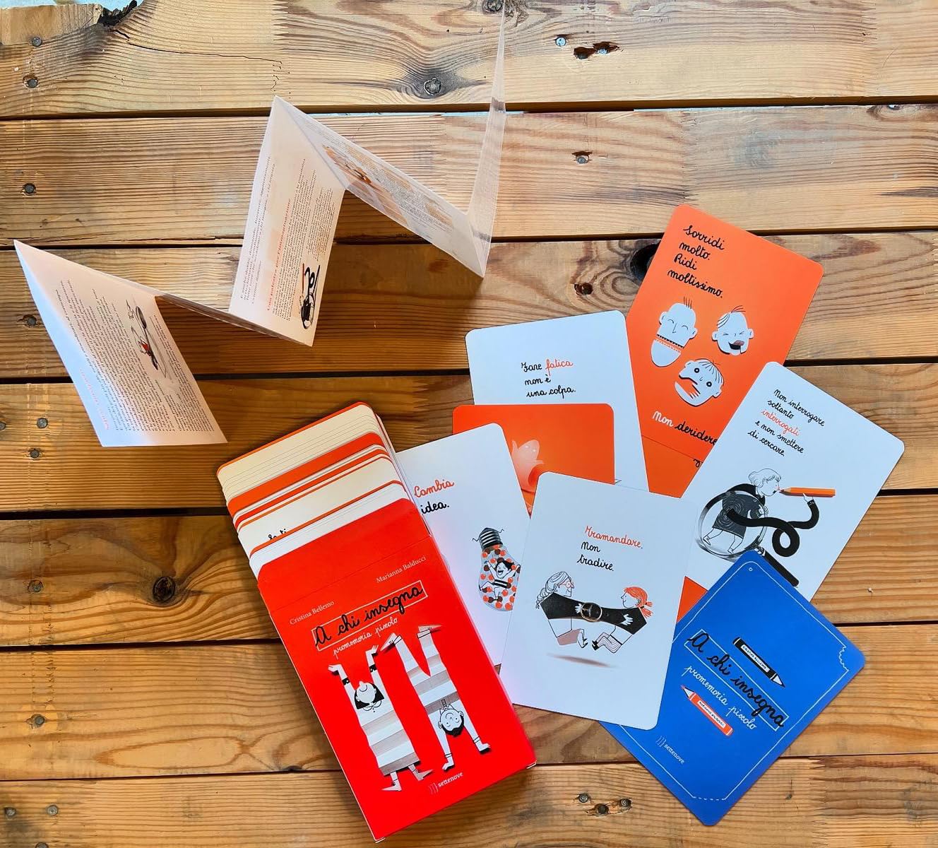 A chi insegna. Promemoria piccolo. Ediz. a colori. Con 56 Carte