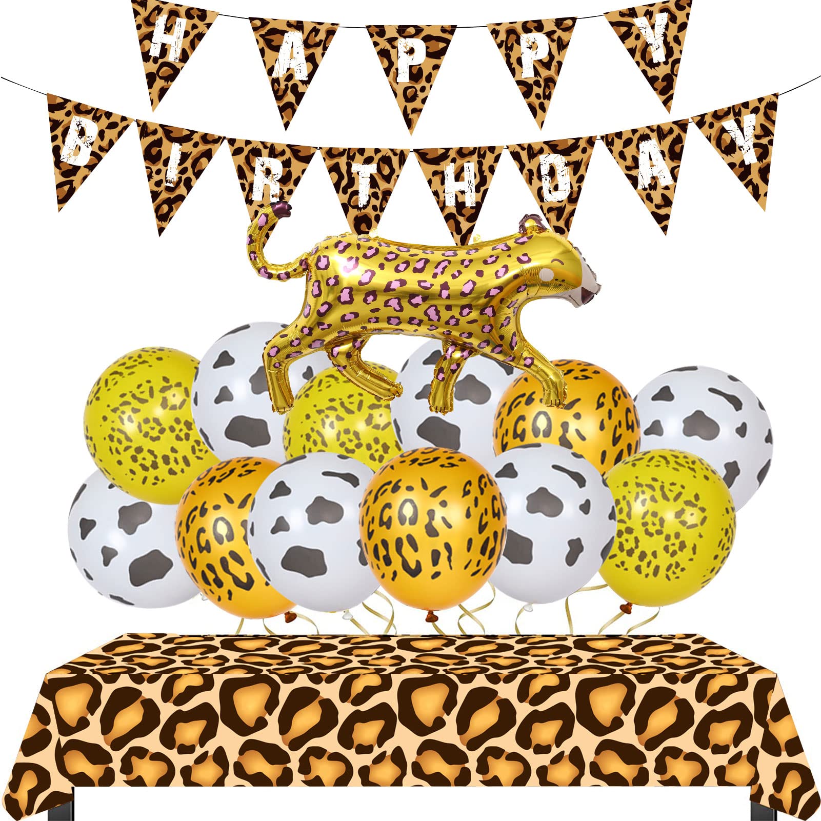 Cheetah Print Baby Shower Theme