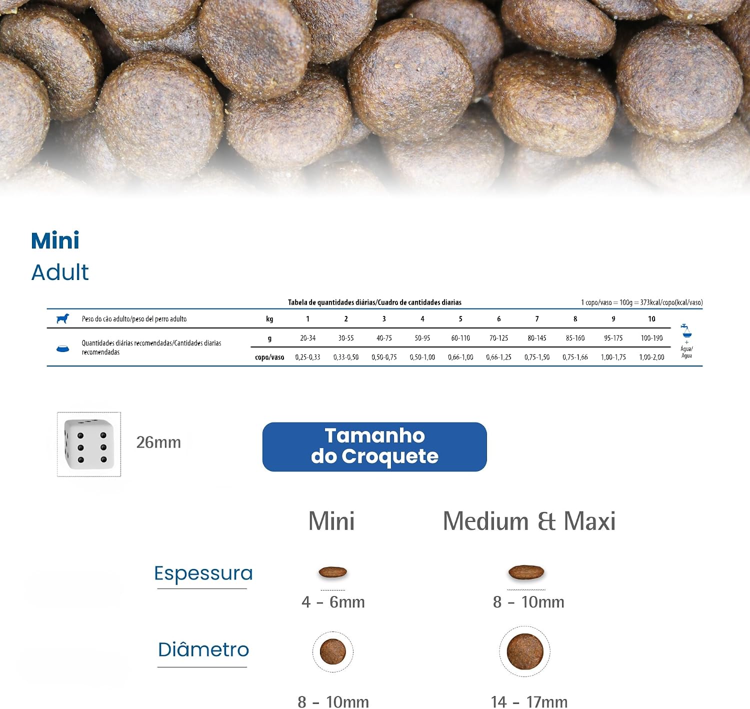 N&D Tropical para Cães Adultos de Raças Mini e Pequenas Sabor Suíno, Cereais e Frutas Tropicais 2,5Kg
