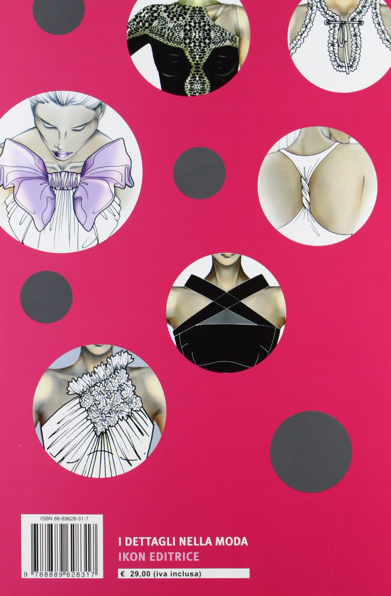 I dettagli nella moda. Disegnare colli e scolli, pieghe, plissé, ruche, volant, jabot, crochet...