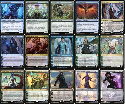 Miniatura 3 de Elite Planeswalker Commander Deck - EDH - Atraxa, Praetor's Voice - Construido a medida - Magic The Gathering - MTG - 100 tarjetas