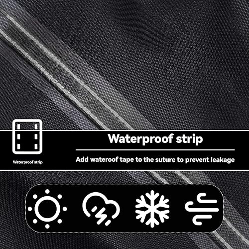 Miniatura 4 de Cubierta para carrito de comedor al aire libre  Cubierta impermeable resistente para carrito Royal Gourmet mesa de trabajo plana PC3401S y PC3401B,