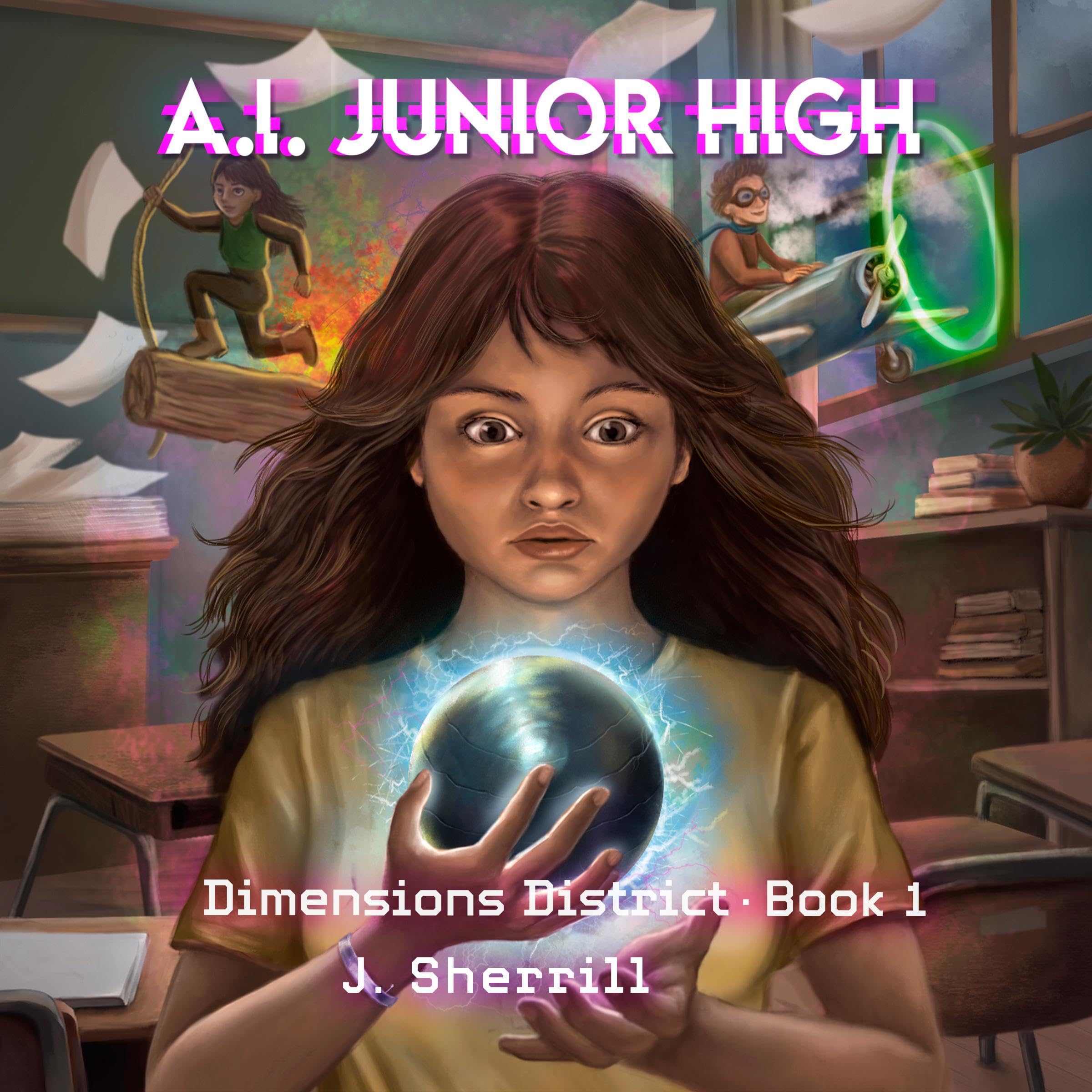 Cover art for A.I. Junior High