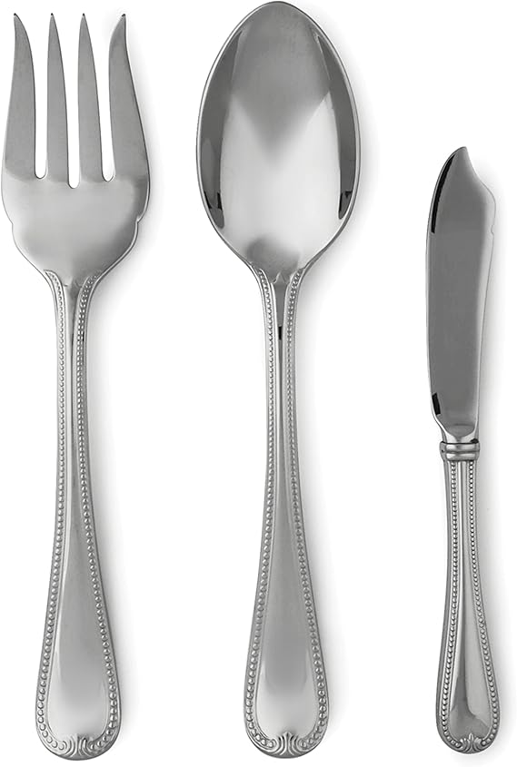 Lenox Vintage Jewel 3Piece Flatware Serving Set Serving Sets
