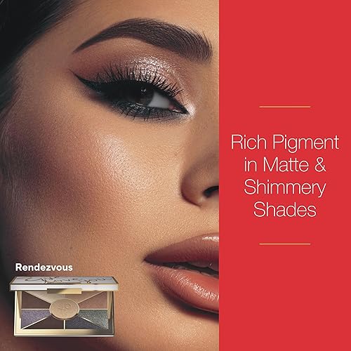 Miniatura 8 de Mirabella Paleta de sombras de ojos, Romance - Colección Eye Love You, polvos prensados ultra pigmentados neutros - colores mate y brillantes, de