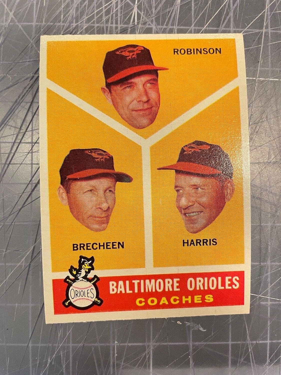 1960 Topps #455 Baltimore Orioles Coaches Baseball Card Nm/mt - Sports Memorabilia